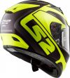 LS2 FF323 ARROW CARBON EVO STING WINEBERRY helma H-V-žlutá vel.XXL